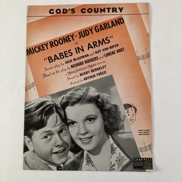 1920s 1930s Vintage Sheet Music  Mickey Rooney Judy Garland Indian Love Call - Picture 3 of 16